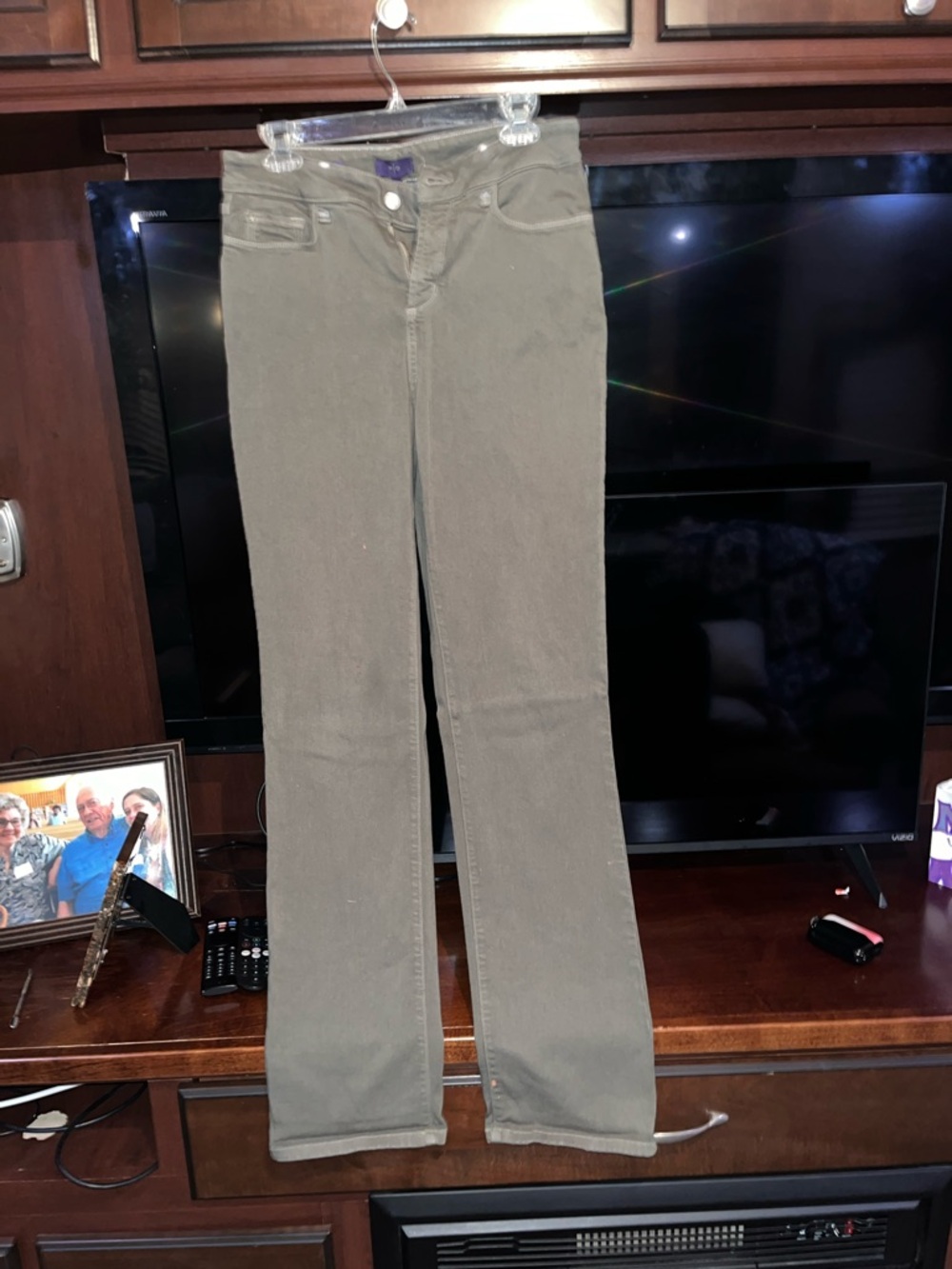 NYDJ Olive Boot-Cut Jeans